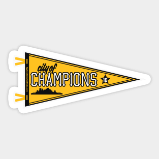 City of Champions Sticker